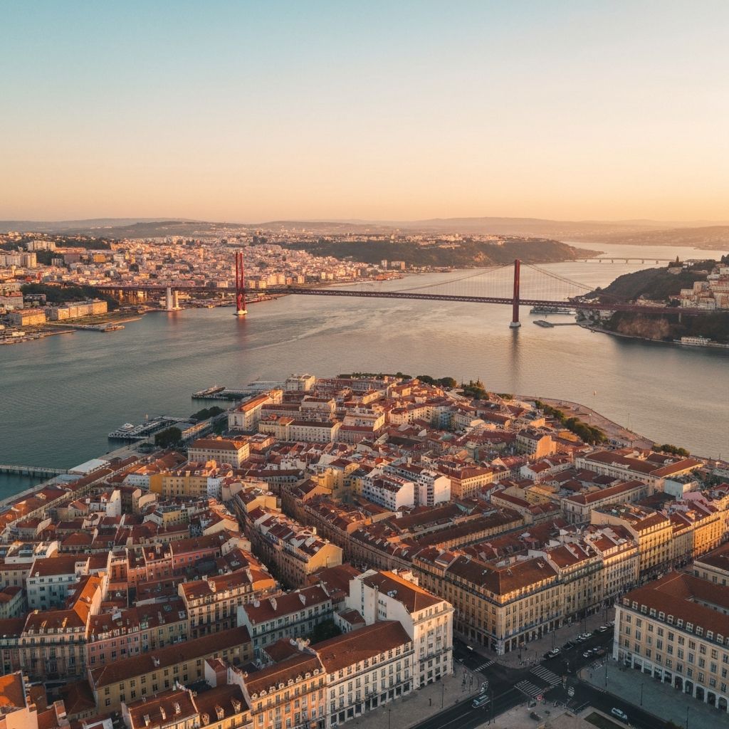 Vista de uma grande cidade brasileira
